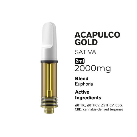 Euphoria Blend - 2000mg - Sativa Vape Cart - 2ml - Blends by Fresh - Thumbnail 2