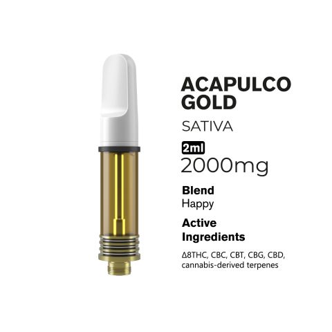 Happy Blend - 2000mg - Sativa Vape Cart - 2ml - Blends by Fresh - Thumbnail 2
