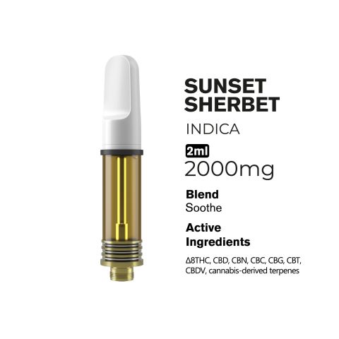 Soothe Blend - 2000mg - Indica Vape Cart - 2ml - Blends by Fresh - Thumbnail 2