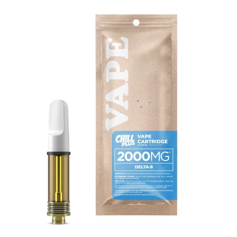 D8 Vape Cart - 2000mg - AK47 - Hybrid - 2ml - Chill Plus - Thumbnail 1
