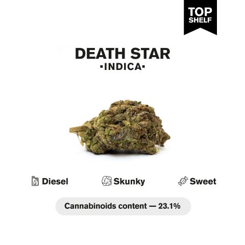 Death Star Flower - Indica - THCA - Thumbnail 5