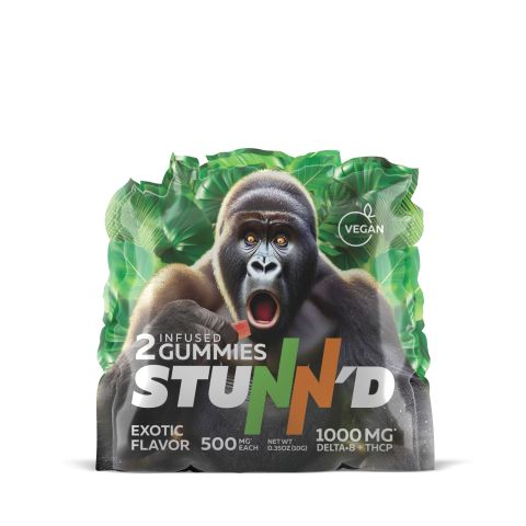 D8, THCP Gummies - 500mg - Exotic Mix - Stunn'd - Thumbnail 2