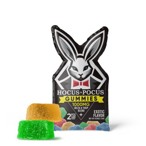 D8 & THCP Gummies - 500mg - Exotic Mix - Hocus Pocus - Thumbnail 1