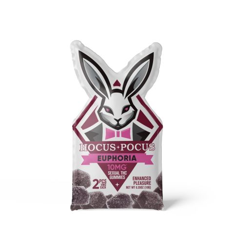 Sexual Euphoria Blend Gummies - D9, THCP, CBD, THCV - 5mg - Strawberry - Hocus Pocus - Thumbnail 2