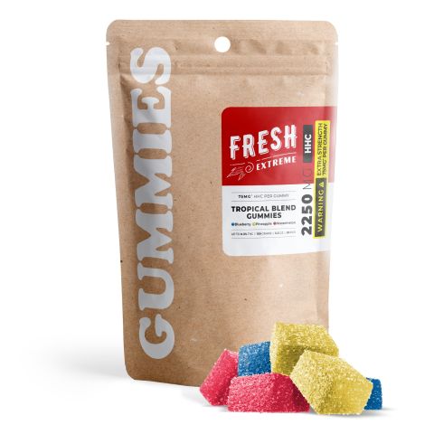 HHC Gummies - 75mg - Tropical Blend - Fresh - Thumbnail 2