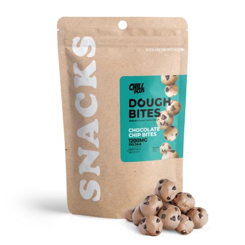 Delta 8 Dough Bites - 10mg - Chocolate Chip Bites - Chill Plus - Thumbnail 1