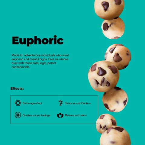 Delta 8 Dough Bites - 10mg - Chocolate Chip Bites - Chill Plus - Thumbnail 5