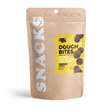 Delta 8 Dough Bites - 10mg - Double Chocolate Chip Bites - Chill Plus - Thumbnail 2