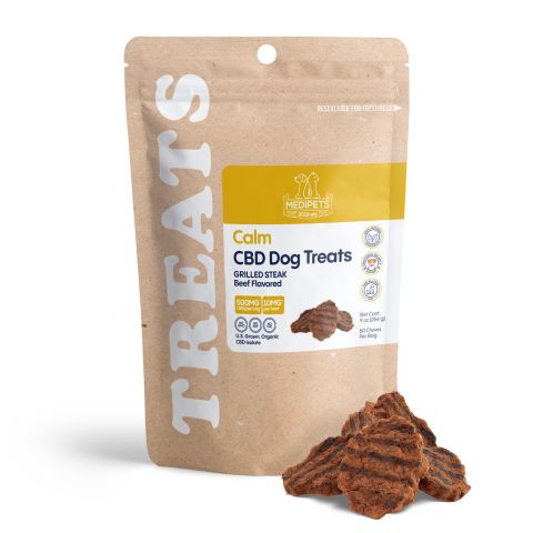 Grilled Steak - CBD Pet Treats For Dogs - 500mg - MediPets - Thumbnail 1