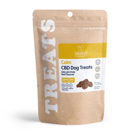Grilled Steak - CBD Pet Treats For Dogs - 500mg - MediPets - Thumbnail 2