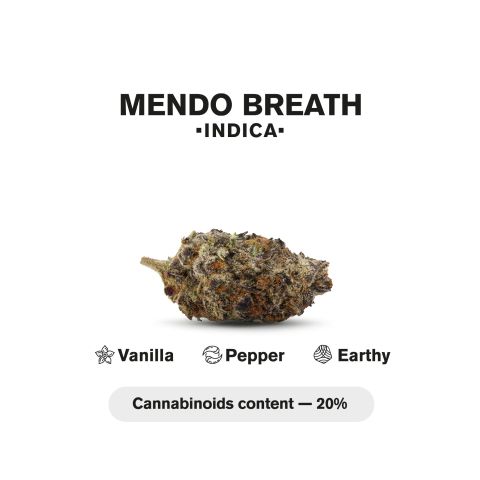 Mendo Breath Mini Pre-Roll - Indica - 0.5g - THCA - 5 Joints - Thumbnail 5