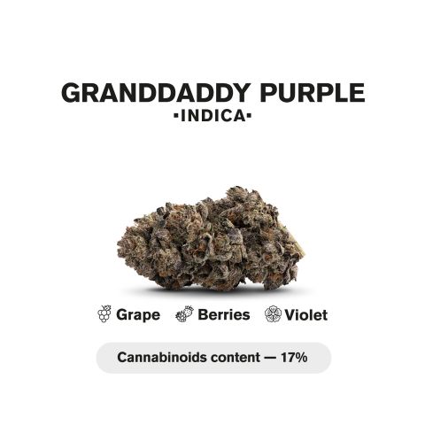GrandDaddy Purp King Size Pre-Roll - Indica - 1.5g - THCA - 1 Joint - Thumbnail 5