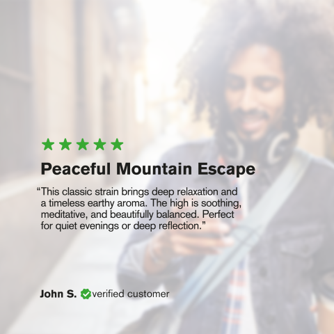 Hindu Kush Mini Pre-Roll - Indica - 0.5g - THCA - 5 Joints - Thumbnail 10