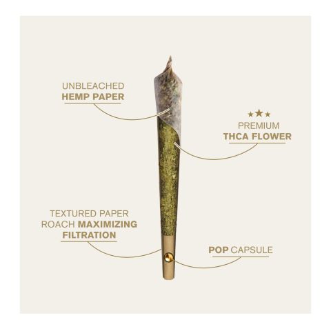 Pop Capsule Pre-Roll - Sativa Blend - 1.5g - THCA - Thumbnail 2