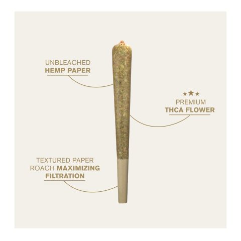 Lemon Skunk King Size Pre-Roll - Hybrid - 1.5g - THCA - 5 Joints - Thumbnail 2