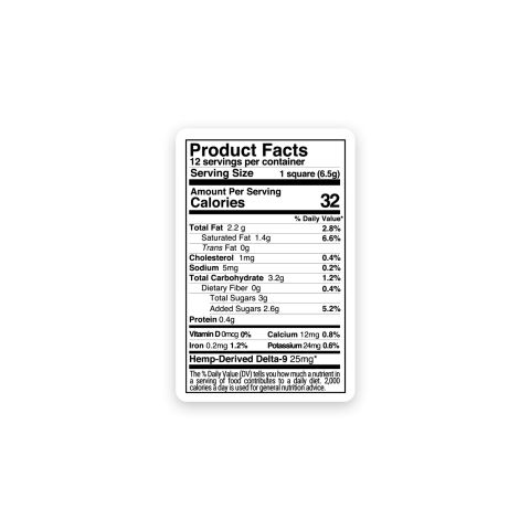 Delta 9 THC Milk Chocolate Bar - 300mg - Fresh - Thumbnail 8