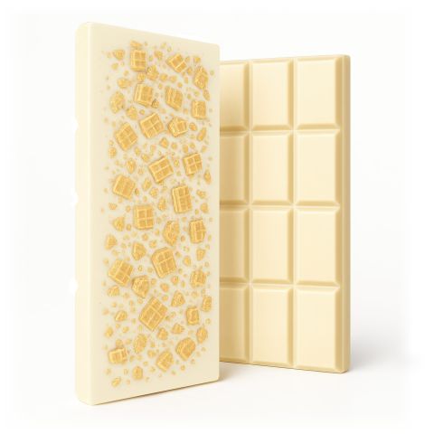 Delta 8 THC White Chocolate & Wafer Cones Bar - 600mg - Chill Plus - Thumbnail 1