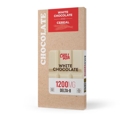 Delta 8 THC White Chocolate & Cereal Bar - 1,200mg - Chill Plus - Thumbnail 3