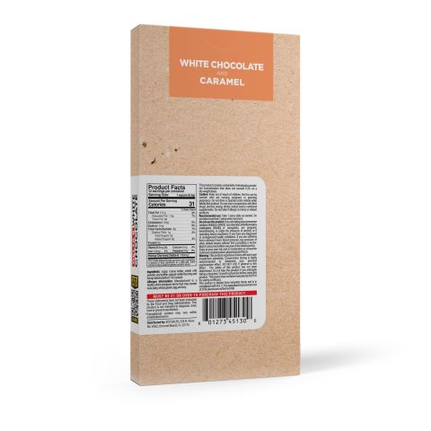 Delta 8 THC White Chocolate & Caramel Bar - 1,200mg - Chill Plus - Thumbnail 7