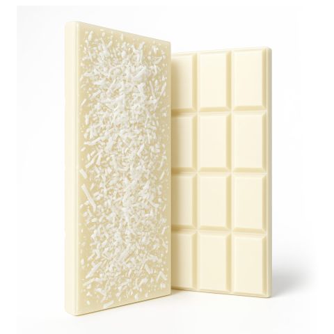 Delta 8 THC White Chocolate & Coconut Flakes Bar - 1,200mg - Chill Plus - Thumbnail 1