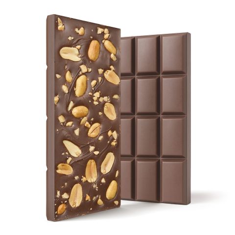 Delta 8 THC - Milk Chocolate & Peanuts Bar - 1,200mg - Chill Plus - Thumbnail 1