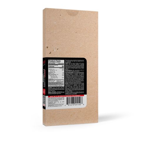 Delta 9 THC Dark Chocolate Bar - 300mg - Fresh - Thumbnail 7