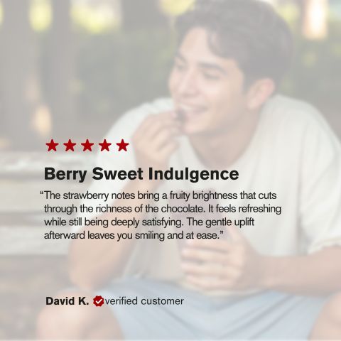 Delta 8 THC Dark Chocolate & Strawberries Bar - 600mg - Chill Plus - Thumbnail 6