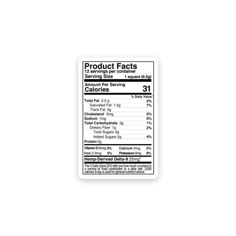 Delta 9 THC White Chocolate Bar - 300mg - Fresh - Thumbnail 8