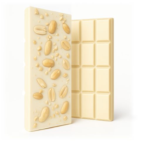 Delta 8 THC White Chocolate & Peanuts Bar - 600mg - Chill Plus - Thumbnail 1