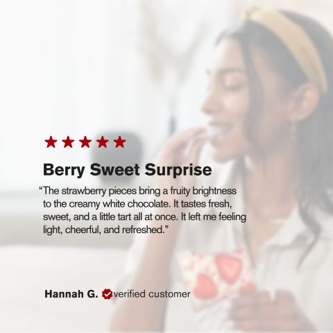 Delta 8 THC White Chocolate & Strawberries Bar - 600mg - Chill Plus - Thumbnail 6