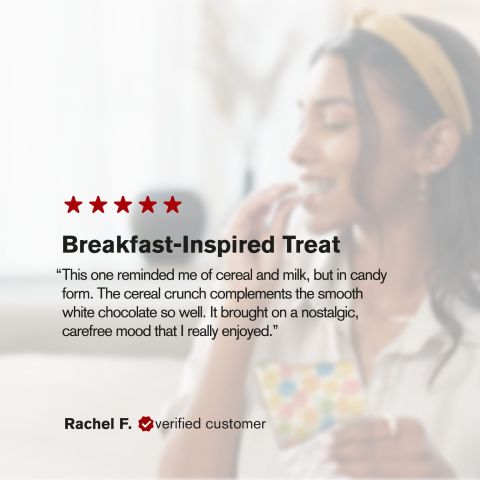 Delta 8 THC White Chocolate w/ Cereal & Sprinkles Bar - 600mg - Chill Plus - Thumbnail 6