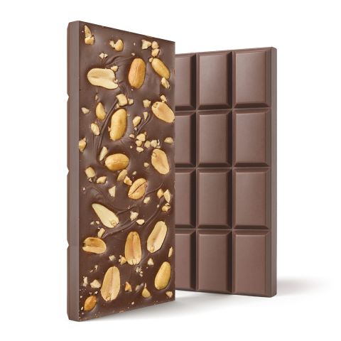 Delta 8 THC Milk Chocolate & Peanuts Bar - 600mg - Chill Plus - Thumbnail 1