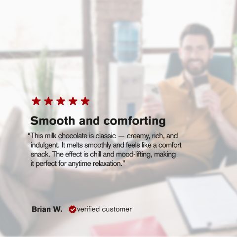 Delta 8 THC Milk Chocolate Bar - 1,200mg - Chill Plus - Thumbnail 6