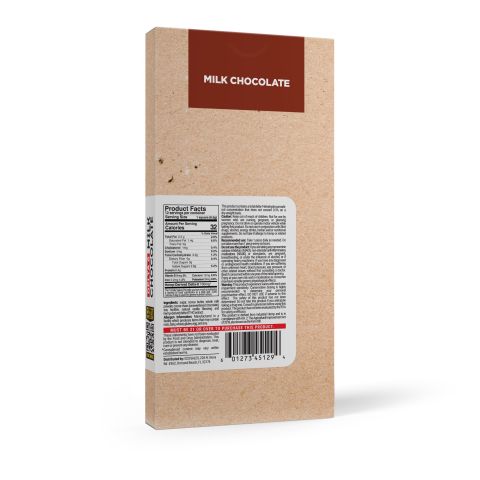 Delta 8 THC Milk Chocolate Bar - 1,200mg - Chill Plus - Thumbnail 7