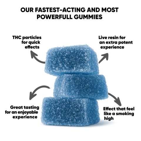 6mg THCP Gummies – Blueberry – Chill Extreme - Thumbnail 6