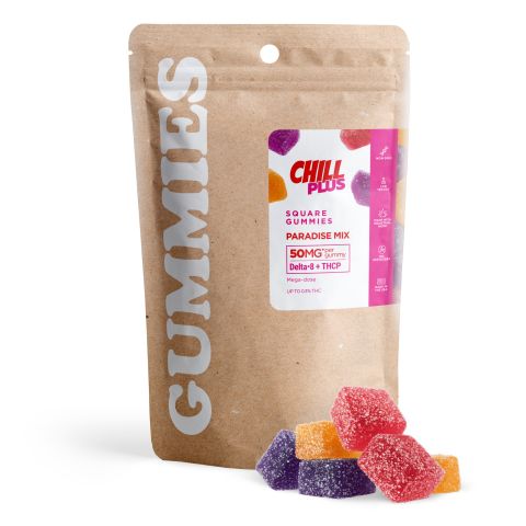D8 & THCP Gummies - 50mg - Paradise Mix - Chill Plus - Thumbnail 6