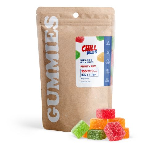 D8 & THCP Gummies - 100mg - Fruity Mix - Chill Plus - Thumbnail 6