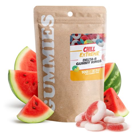 100mg - Delta 8 - Gummies - Chill Extreme - Thumbnail 3