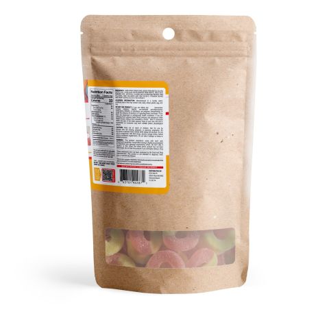 Delta 8 Gummies - 100mg - Peach Sour Rings - Chill Extreme - Thumbnail 11