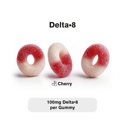 100mg - Delta 8 - Gummies - Cherry - Chill Extreme - Thumbnail 6