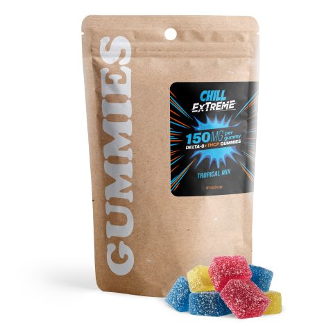 Tropical Mix Gummies - Delta 8 - Chill Extreme - Thumbnail 6
