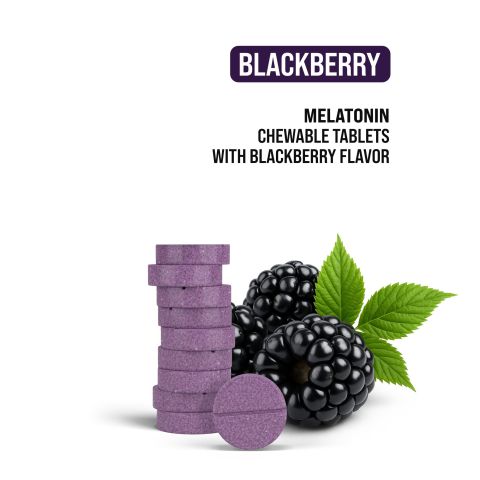 Melatonin Tablets - 10mg - Blackberry - Chill Plus - 1ct - Thumbnail 4