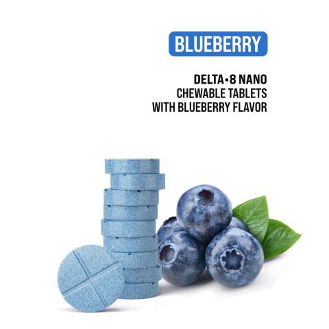 D8 Nano Tablets - 10mg - Blueberry - Chill Plus - 1ct - Thumbnail 4