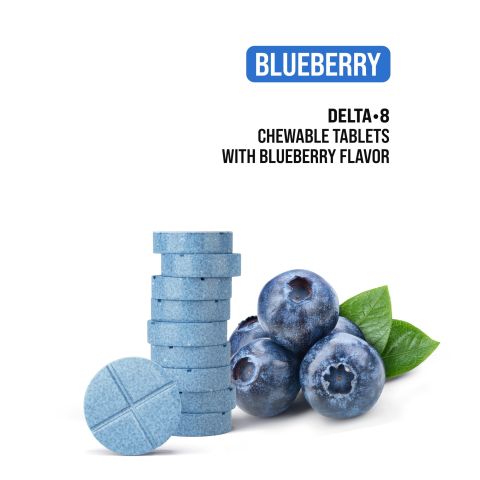 Delta 8 Tablets - 10mg - Blueberry - Chill Plus - 1ct - Thumbnail 5