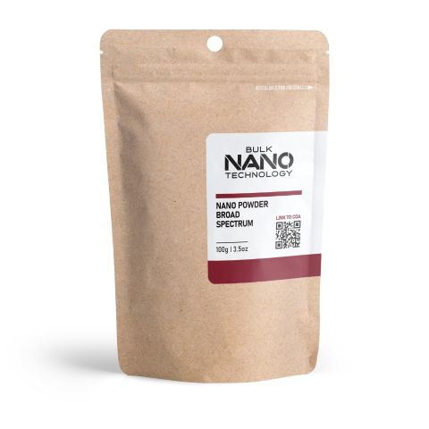 Broad Spectrum CBD Distillate Nano Powder - 100g - Bulk Nano Technology - Thumbnail 2