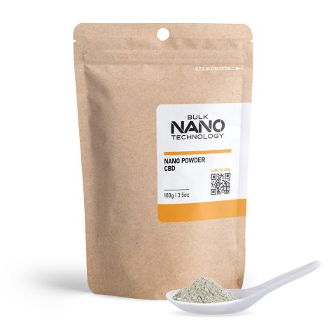 CBD Isolate Nano Powder - 100g - Bulk Nano Technology - Thumbnail 1