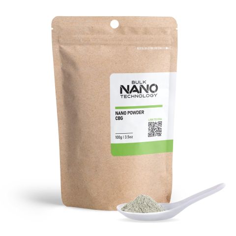 CBG Isolate Nano Powder - 100g - Bulk Nano Technology - Thumbnail 1