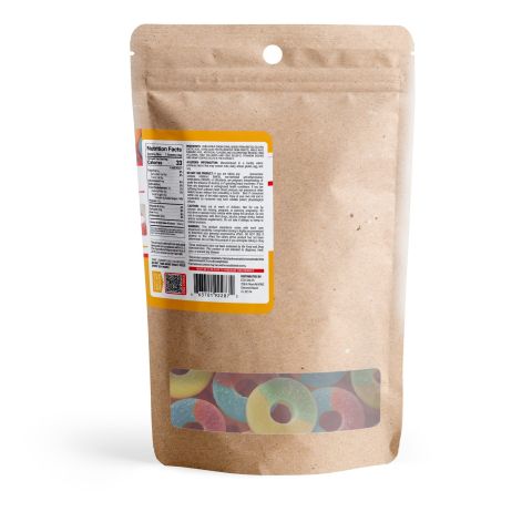 Delta 8 Gummies - 100mg - Assorted Sour Mix Rings - Chill Extreme - Thumbnail 11