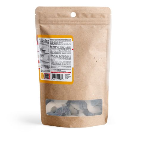 Delta 8 Gummies - 100mg - Sour Blue Raspberry Rings - Chill Extreme - Thumbnail 11