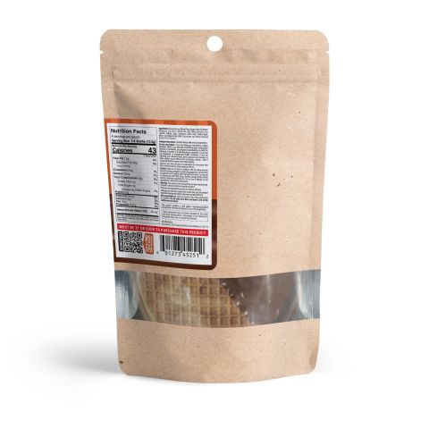Delta 8 Caramel Almond Waffle - 100mg - Chill Plus - Thumbnail 8